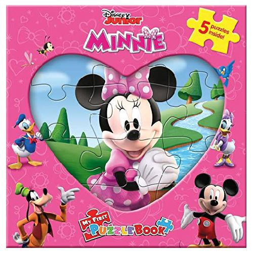 Phidal, Book, Disney, First Puzzle, Puzzles for Kids, Minnie, Books, Phidal Books