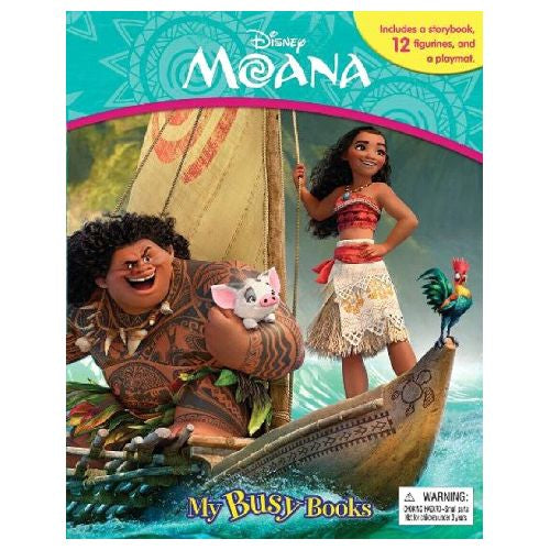 Phidal, Disney Moana My Busy Book, Age 3-5 Picture Books, Picture Books, Phidal Picture Books
