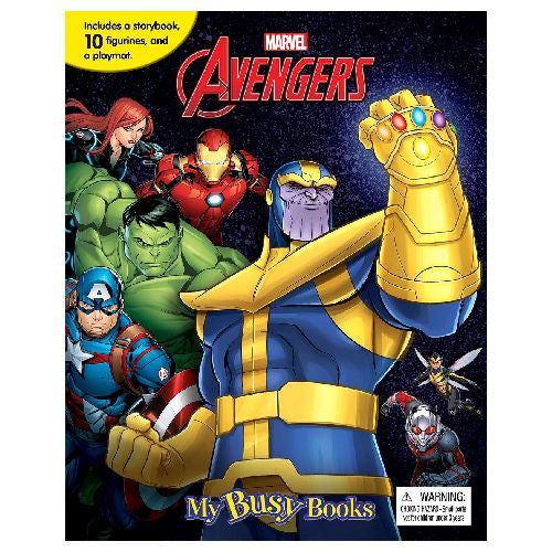 Phidal, Marvel Avengers Infinity My Busy Book, Age 3-5 Picture Books, Picture Books, Phidal Picture Books