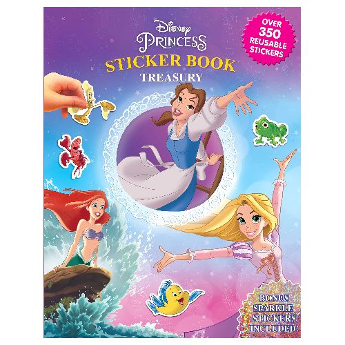 Phidal, Disney Princess, Sticker Book, Puzzle Game, Toddlers , Activity Books, Phidal Activity Books