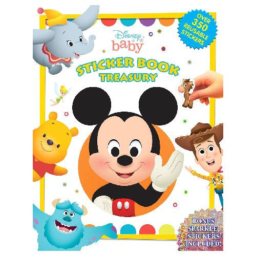 Phidal, Disney Baby, Sticker Book, Puzzle Game, Toddlers , Activity Books, Phidal Activity Books