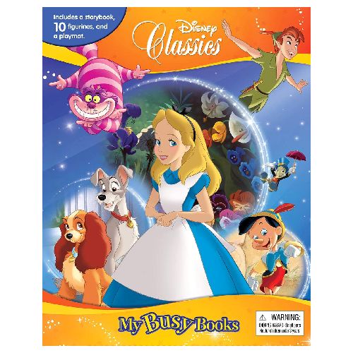 Phidal, Disney Little Mermaid Classic My Busy Books, Age 3-5 Picture Books, Picture Books, Phidal Picture Books