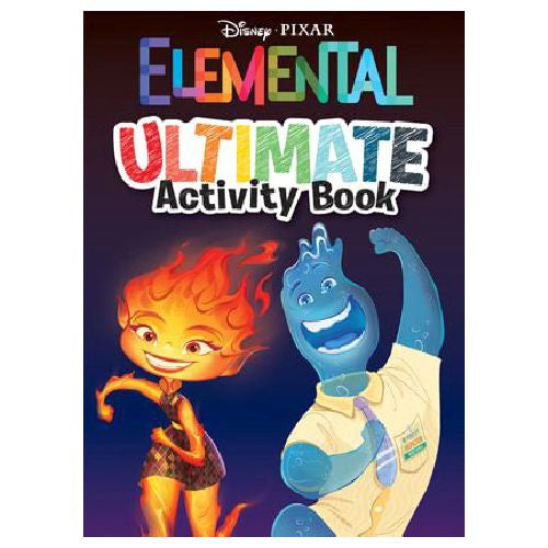 Phidal, Disney Pixar Elemental My Busy Books, Age 3-5 Picture Books, Picture Books, Phidal Picture Books