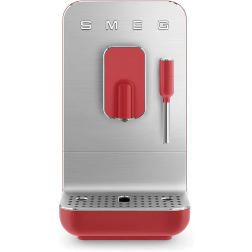 Smeg 50's Style Espresso Automatic Bean To Cup Coffee Machine - Red