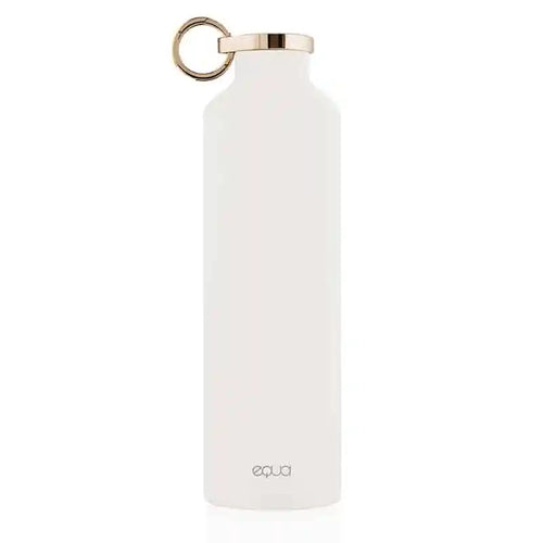 زجاجة مياه من الاستانلس ستيل بسعة 680 مل ولون أبيض ثلجي من تشكيلة إكوا