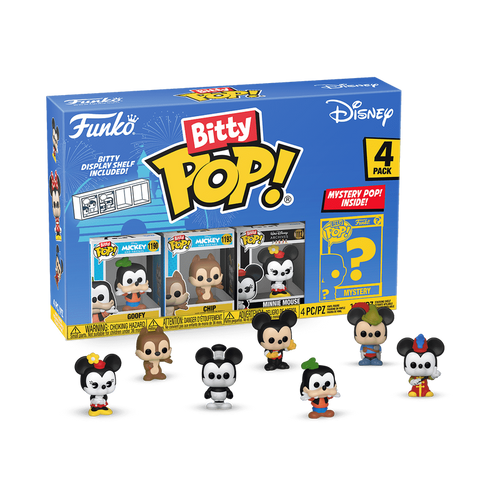 Bitty Pop! Disney- Disney Classic - Goofy 4PK