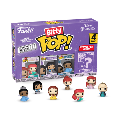Bitty Pop! Disney- Disney Princesses - Ariel 4pk