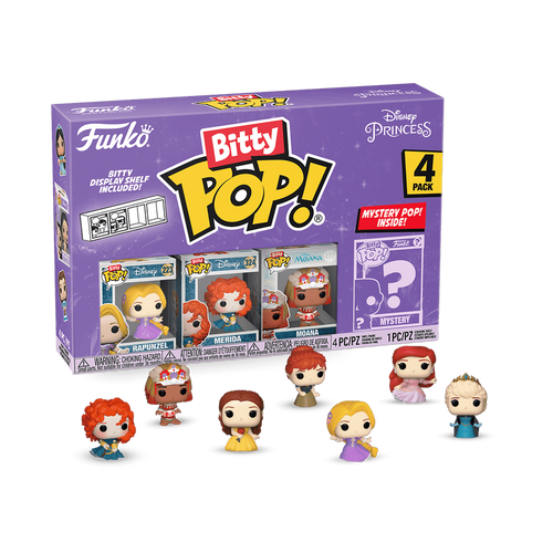 Bitty Pop! Disney- Disney Princesses - Rapunzel 4pk
