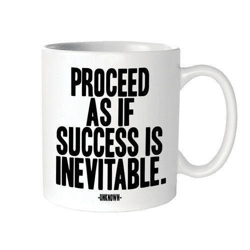 Quotable Cards Proceed As If Motivational Quotable Mug