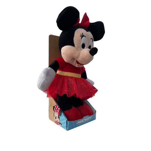 Disney Plush Minnie Smart and Sparkly Soft Toys (Medium, 12 Inches)