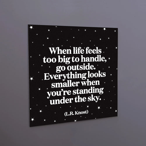 Quotable Cards M353 Magnet - Life Feels Too Big
