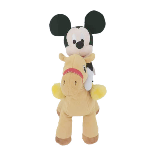 Disney Plush Mickey On Camel Soft Toys