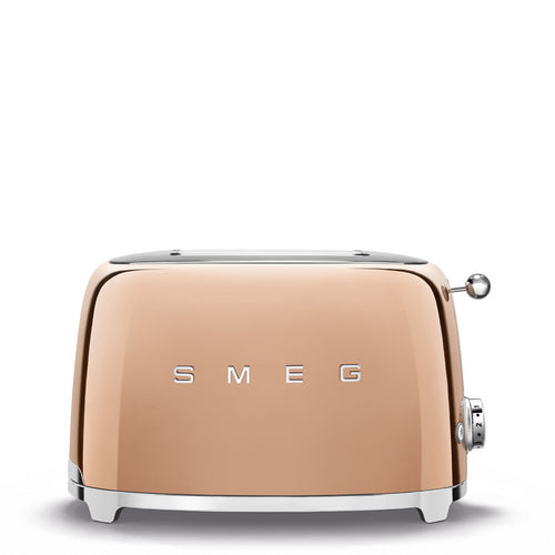 Smeg 50's Retro 2-Slice Toaster in Rose Gold