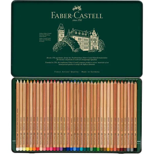 قلم رصاص ملون فابر كاستل بيت باستيل علبة من 36 قطعة