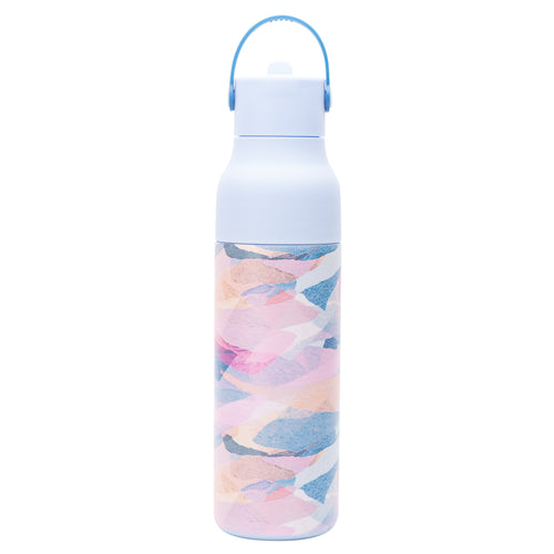 Lund London Sport Water Bottles 500ml – Pink Abstract