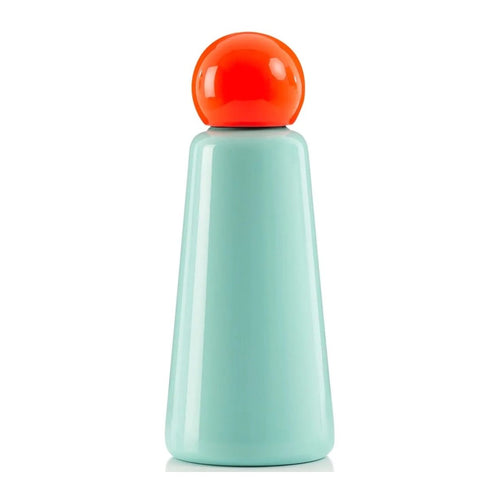 Lund London THERMO FLASK - SKITTLE BOTTLE 500ML - MINT AND CORAL
